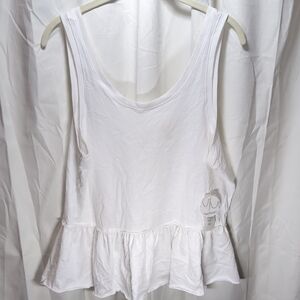 NEW Elegant White Sleeveless Top Reversible *F7